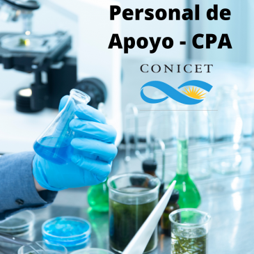 Búsqueda Personal de Apoyo de CONICET (CPA)